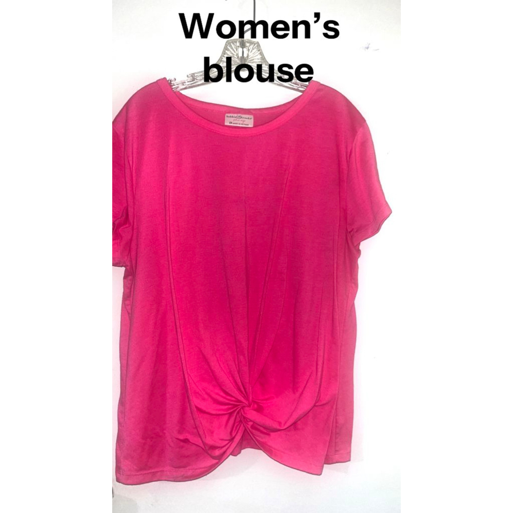 women's XXL pink tee shirt